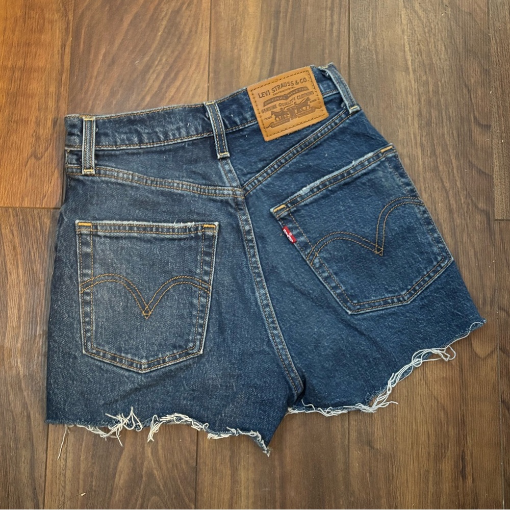 Levi's Ribcage Denim Shorts